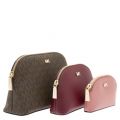 Womens Oxblood/Multi Travel Pouch Trio 35505 by Michael Kors from Hurleys