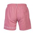 Mens Open Pink Logo Dolphin Swim Shorts 109705 by BOSS from Hurleys