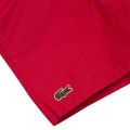 Mens Red Branded Swim Shorts 23265 by Lacoste from Hurleys
