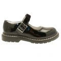 Girls Black Patent Frankie Shoes (26-38) 10937 by Lelli Kelly from Hurleys
