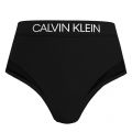 Womens Black Curve High Waist Bikini Pants 87087 by Calvin Klein from Hurleys
