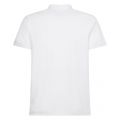 Mens White Organic Slim Fit S/s Polo Shirt 87714 by Tommy Hilfiger from Hurleys