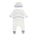 Baby White Babygrow & Hat Gift Set 87000 by BOSS from Hurleys