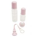 Baby Pink Bottles & Dummy Gift Set 11645 by Armani Junior from Hurleys