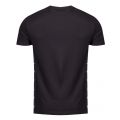 Mens Black Eagle Logo Trim S/s T Shirt 29134 by Emporio Armani from Hurleys
