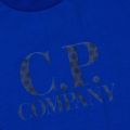 Boys Blue Chest Logo L/s Tee Shirt 63571 by C.P. Company Undersixteen from Hurleys