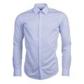 Mens Pastel Blue C-Enzo Regular Fit L/s shirt 6329 by HUGO from Hurleys
