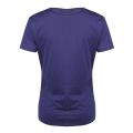Womens Navy Institutional Satin Box Regular Fit S/s T Shirt 26525 by Calvin Klein from Hurleys