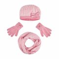 Girls Blush Print Hat, Scarf + Gloves Set 74984 by Mayoral from Hurleys