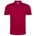 Mens Bordeaux Stretch Pique Regular Fit S/s Polo Shirt 23282 by Lacoste from Hurleys