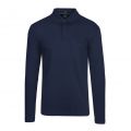 Athleisure Mens Navy Pirol L/s Polo Shirt 96441 by BOSS from Hurleys