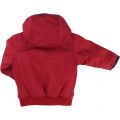 Baby Red Branded Hooded Jacket 18891 by BOSS from Hurleys