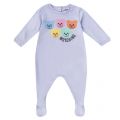 Baby Blue Belle Organic Babygrow Gift 101294 by Moschino from Hurleys