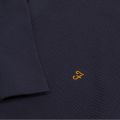 Mens Yale Navy Pendleton Waffle S/s Polo Shirt 32678 by Farah from Hurleys