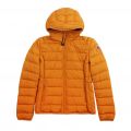 Girls Inca Gold Juliet Lightweight Down Hooded Jacket 90745 by Parajumpers from Hurleys