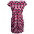 Womens Red Pixel Heart Dress 17940 by Love Moschino from Hurleys