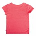 Girls Rose Fluoro Metallic Logo S/s T Shirt 55795 by Billieblush from Hurleys