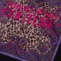 Womens Black Leopard Paisley S/s T Shirt 75582 by Versace Jeans Couture from Hurleys