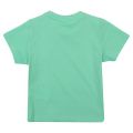 Toddler Green Branded Chest S/s T Shirt 109487 by BOSS from Hurleys