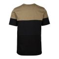 Mens Black Zebra Colourblock Regular Fit S/s T Shirt 94139 by PS Paul Smith from Hurleys