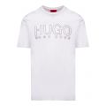 Mens White Dolive-U202 S/s T Shirt 56914 by HUGO from Hurleys