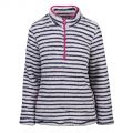 Womens Cream and Navy Stripe Polly Soft Lounge Sweat Top 100800 by Joules from Hurleys