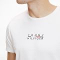 Mens White Square Logo S/s T Shirt 109258 by Tommy Hilfiger from Hurleys