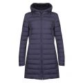 Womens Blue & Black Irene Padded Coat 27995 by Parajumpers from Hurleys