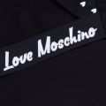 Womens Black Ribbon Tie S/s T Shirt 15646 by Love Moschino from Hurleys