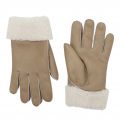 Girls Natural Shearling Cuff Gloves 90459 by Parajumpers from Hurleys