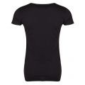 Womens Tommy Black Script S/s T Shirt 34735 by Tommy Jeans from Hurleys