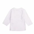 Baby White Colour Logo L/s T Shirt 75333 by BOSS from Hurleys
