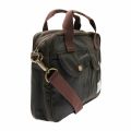 Mens Olive Longthorpe Laptop Satchel 47515 by Barbour from Hurleys