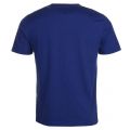 Mens Blue Depths Distressed Circle Logo S/s T Shirt 21555 by Original Penguin from Hurleys