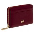 Womens Maroon Small Zip Around Coin Card Purse 31206 by Michael Kors from Hurleys