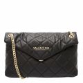 Womens Black Ocarina Quilted Shoulder Bag 75493 by Valentino from Hurleys