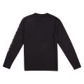 Boys Black Sailor Patch L/s T Shirt 47633 by C.P. Company Undersixteen from Hurleys