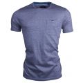 Mens Navy Vue Jacquard S/s T Shirt 14166 by Ted Baker from Hurleys