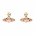 Womens Light Rose Pina Bas Relief Earrings 54462 by Vivienne Westwood from Hurleys