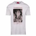 Mens White Deginners S/s T Shirt 36840 by HUGO from Hurleys