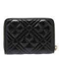 Womens Black Diamond Quilted Small Purse 53234 by Love Moschino from Hurleys