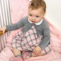 Baby Girls Rose Soft Plaid Dress 75318 by Mayoral from Hurleys