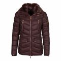 Womens Cocoa Autocross Quilted Jacket 31454 by Barbour International from Hurleys