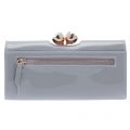 Womens Light Grey Honeyy Patent Matinee Purse 18674 by Ted Baker from Hurleys