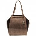 Womens Brown Mottled Effect Shopper Bag 72983 by Armani Jeans from Hurleys