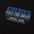 Mens Black T-Diegos-K20 S/s T Shirt 89453 by Diesel from Hurleys