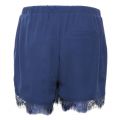 Womens Insignia Blue Yasinsigma Lace Shorts 70846 by Y.A.S from Hurleys