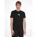 Mens Black Graphic Logo S/s T Shirt 110356 by Calvin Klein from Hurleys