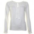 Womens Snow White Visera L/s Top 42197 by Vila from Hurleys