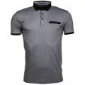 Mens Navy Rokit Printed S/s Polo Shirt 61408 by Ted Baker from Hurleys